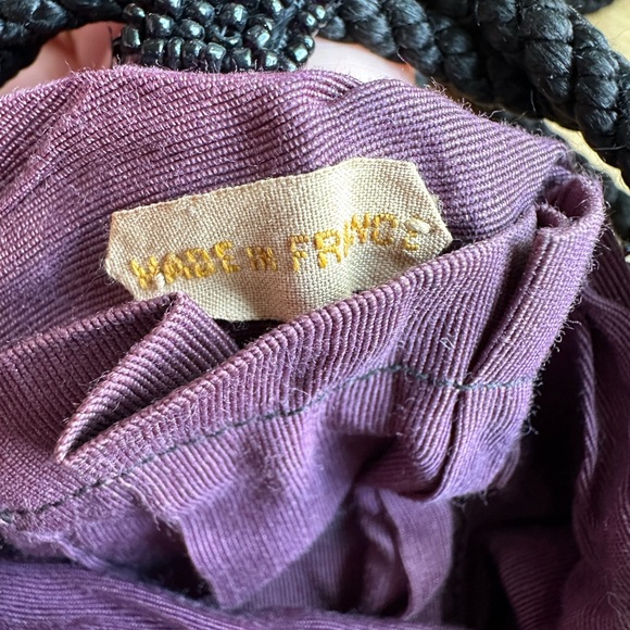 Roaring 20’s Flapper Vintage Beaded Pouch Purse Bag-Made in France 🧡 🛍️ - Picture 7 of 13